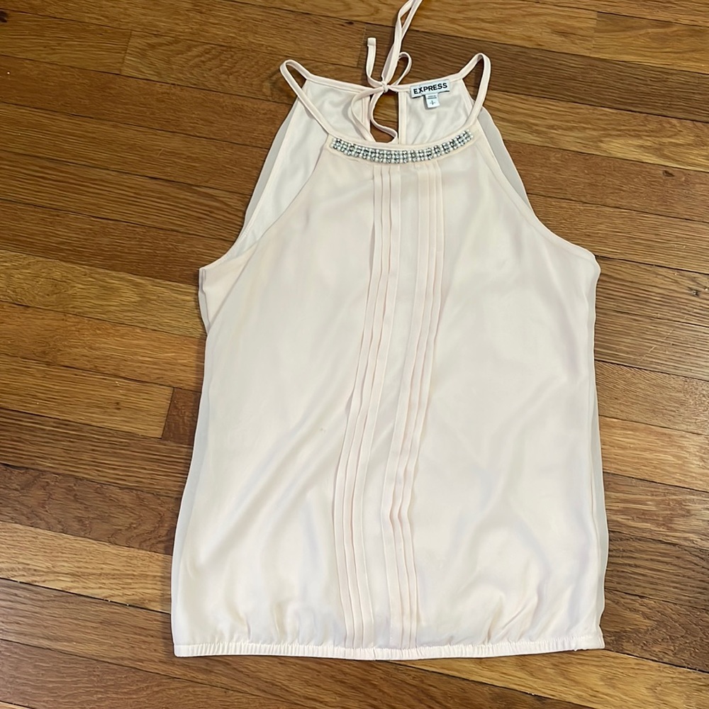 Light pink Express tank top size small/petite